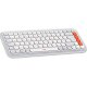 Клавіатура бездротова Logitech Pop Icon Keys Off White (920-013072)