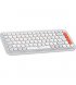 Клавіатура бездротова Logitech Pop Icon Keys Off White (920-013072)