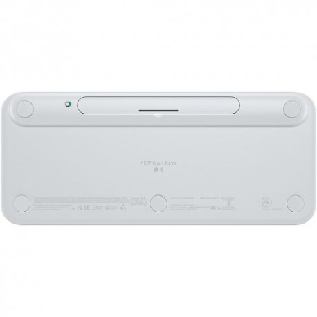 Клавіатура бездротова Logitech Pop Icon Keys Off White (920-013072)
