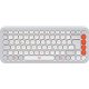 Клавіатура бездротова Logitech Pop Icon Keys Off White (920-013072)