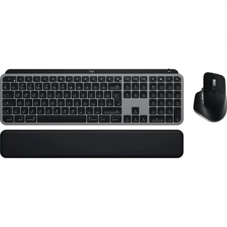 Комплект бездротовий Logitech MX Keys S Combo for Mac Space Grey (920-012845)