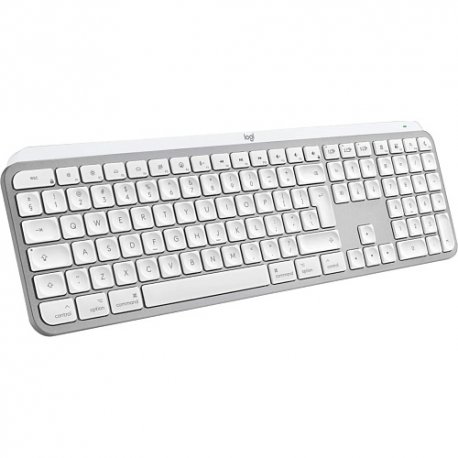 Клавіатура бездротова Logitech MX Keys S for Mac Pale Grey (920-011638)