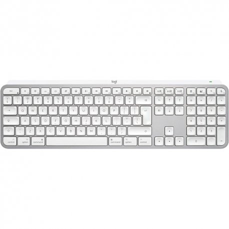 Клавіатура бездротова Logitech MX Keys S for Mac Pale Grey (920-011638)
