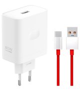 Сетевое зарядное устройство для OnePlus Super VOOC Adapter 80W White (VCB8HBCH)
