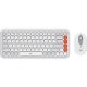 Комплект бездротовий Logitech Pop Icon Combo Off White (920-013141)