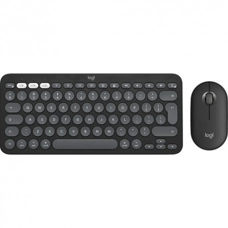 Комплект бездротовий Logitech Pebble 2 Combo for Mac Graphite (920-012244)