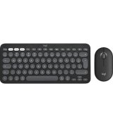 Комплект бездротовий Logitech Pebble 2 Combo Graphite (920-012239)