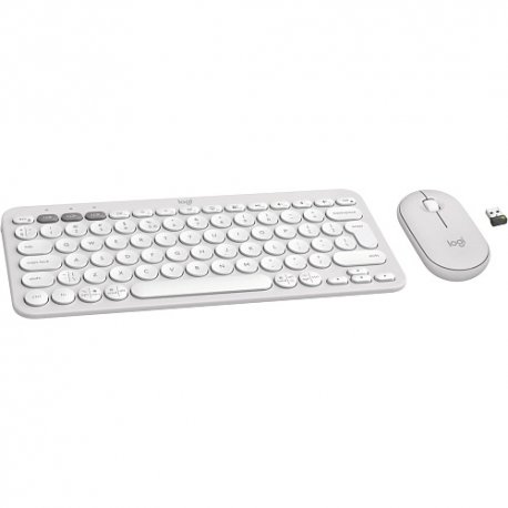 Комплект бездротовий Logitech Pebble 2 Combo White (920-012240)
