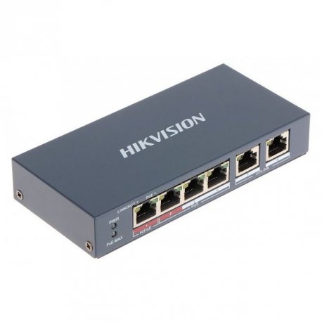 Коммутатор Hikvision (DS-3E0106HP-E)