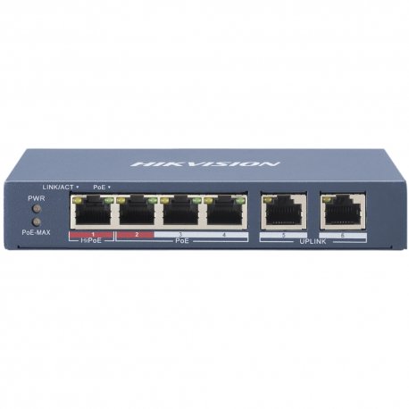 Коммутатор Hikvision (DS-3E0106HP-E)