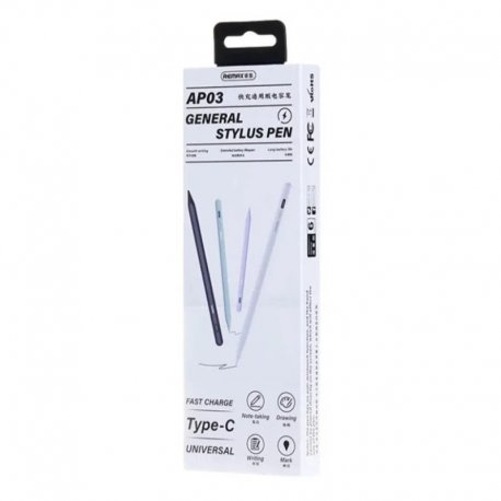 Стилус Remax Dual-System Switch Active Stylus Pen AP08 White (6954851221364)