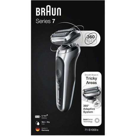 Электробритва Braun Series 7 71-S1000s Silver/Black (81770264)