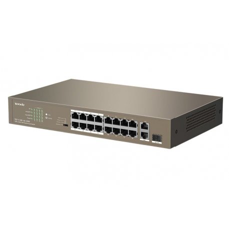 Коммутатор Tenda (TEF1118P-16-150W)