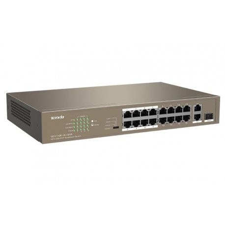 Комутатор Tenda (TEF1118P-16-150W)