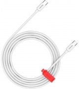 Кабель Canyon OnWire 100AB Type-C to Type-C (2m) White (CND-CC100AB20W)