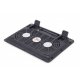 Підставка для ноутбука Gembird NBS-2F15-01 Black (1603534) Підставка для ноутбука Gembird NBS-2F15-01 Black (1603534)