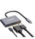 USB-хаб Canyon DS-4 3in1 USB-C Grey (CNS-TDS4)