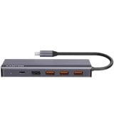 USB-хаб Canyon DS-16 13in1 4k USB-C Grey (CNS-TDS16)