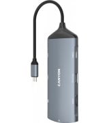 USB-хаб Canyon DS-15 8in1 4k USB-C Dark Grey (CNS-TDS15)