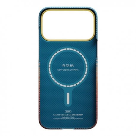 Чехол Pitaka Edge Ultra-Slim для iPhone 17 Pro California Dream-02 (SCD1702P)