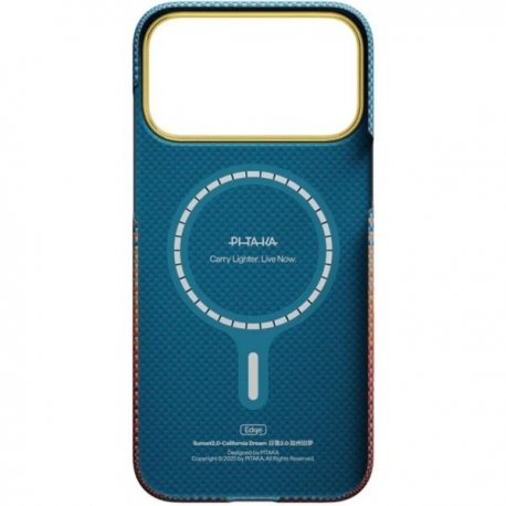 Чехол Pitaka Edge Ultra-Slim для iPhone 17 Pro Max California Dream-02 (SCD1702PM)