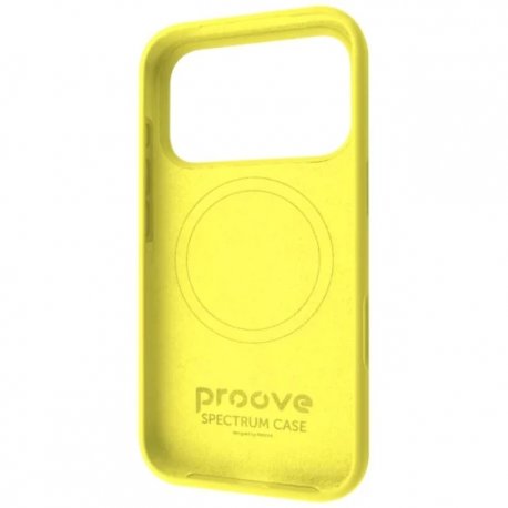 Чехол Proove Spectrum Case with MagSafe для iPhone 17 Pro Max Sun Yellow (PCSPIP17PM40)