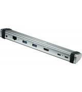 USB-хаб Canyon DS-6 6in1 USB-C Space Grey (CNS-TDS06DG)