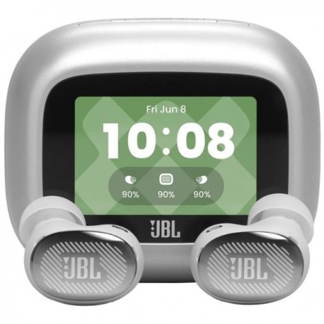 Бездротові навушники JBL Live Buds 4 Silver (JBLLIVEBUDS4SIL)