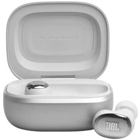 Бездротові навушники JBL Live Buds 4 Silver (JBLLIVEBUDS4SIL)