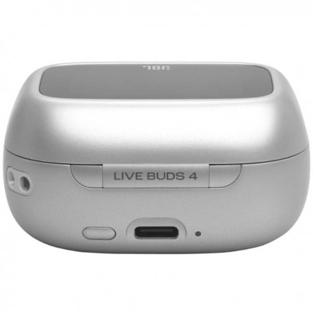 Бездротові навушники JBL Live Buds 4 Silver (JBLLIVEBUDS4SIL)