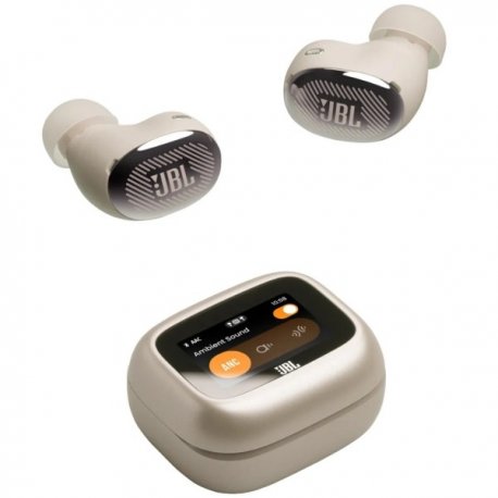 Бездротові навушники JBL Live Buds 4 Sand (JBLLIVEBUDS4CPG)