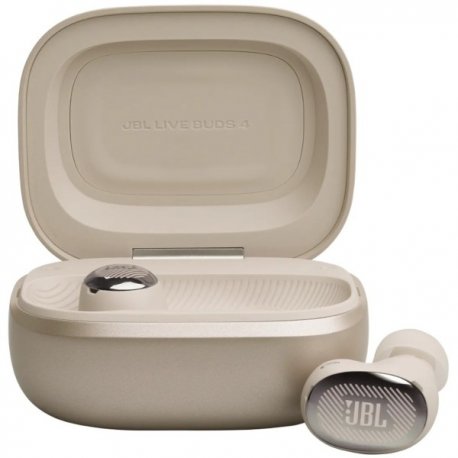 Бездротові навушники JBL Live Buds 4 Sand (JBLLIVEBUDS4CPG)