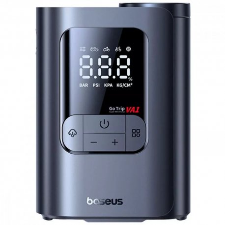 Автомобильный насос Baseus GoTrip VA1 Super Mini 80W 5000mAh Black (C0119501)
