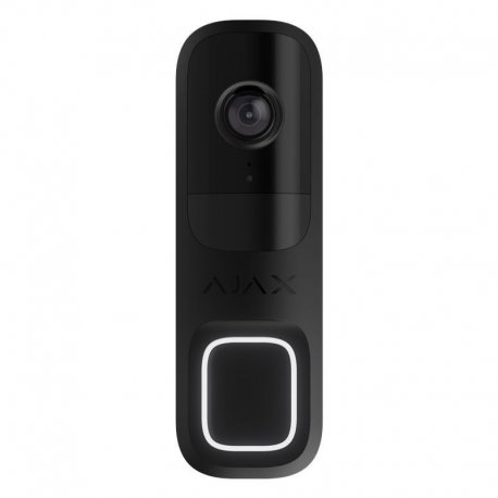 Відеодзвінок Ajax DoorBell 8EU ASP Black (000053535)