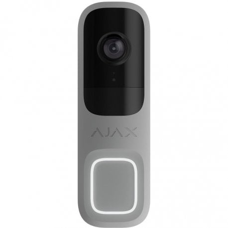 Відеодзвінок Ajax Doorbell 8EU ASP Grey (000053538)