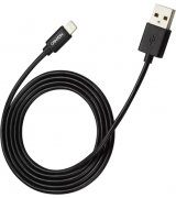 Кабель Canyon MFI-1 Lightning 12W 1m Black (CNS-MFICAB01B)