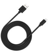 Кабель Canyon MFI-12 USB-A to Lightning 2m Black (CNS-MFIC12B)