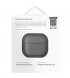 Чехол Uniq Glase AirPods 4 Glossy Smoke (8886463691663)