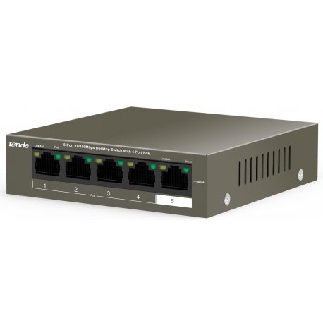 Коммутатор Tenda (TEF1105P-4-63W)