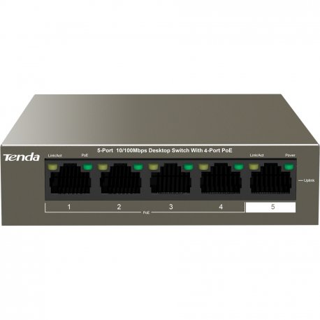 Комутатор Tenda (TEF1105P-4-63W)