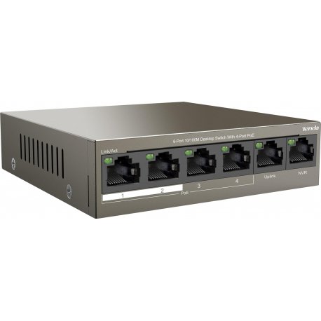 Коммутатор Tenda (TEF1106P-4-63W)