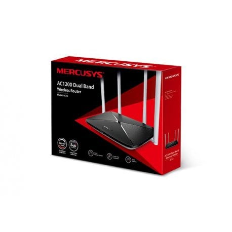 Маршрутизатор (роутер) Mercusys AC12 AC1200 (AC12)