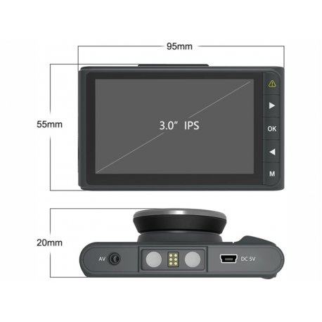 Видеорегистратор CarCam T418m (40764899)