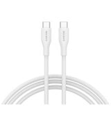 Кабель Canyon CC60SC10 Type-C to Type-C 1m White (CNS-CC60SC10W)