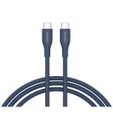 Кабель Canyon CC60SC10 Type-C to Type-C 1m Dark Blue (CNS-CC60SC10DB)
