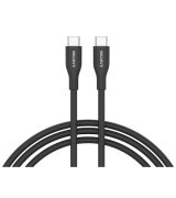 Кабель Canyon CC60SC10 Type-C to Type-C 1m Black (CNS-CC60SC10B)