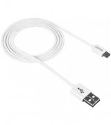 Кабель Canyon UM-1 Micro USB 1m White (CNE-USBM1W)