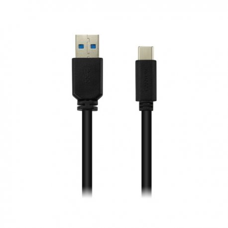 Кабель Canyon Type-C USB 3.0 1m Black (CNE-USBC4B)