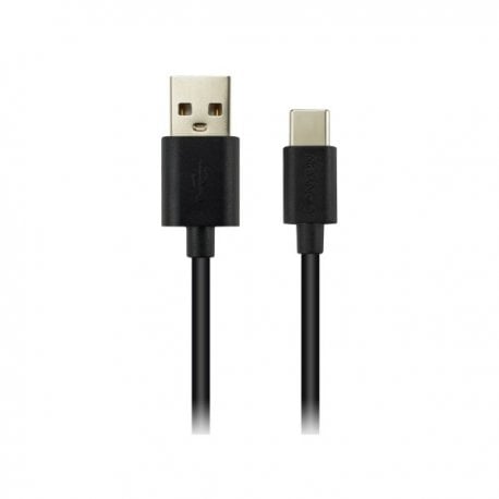 Кабель Canyon Type-C USB 2.0 2m Black (CNE-USBC2B)