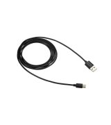 Кабель Canyon Type-C USB 2.0 1m Black (CNE-USBC1B)